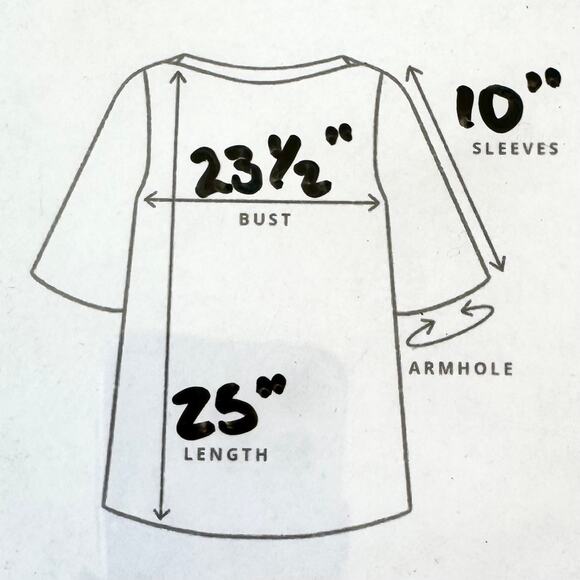 J.Jill Pima Slub Scoop Neck Side Slit Tee Women's Sz XL Purple Pink Butterflies - Picture 12 of 12